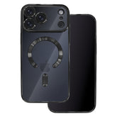 iPhone 17 Pro Max / 18 Pro Max - MagSafe-kompatibelt Chrome Skal med Kameraskydd
