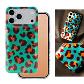 iPhone 17 Pro Max - Pearl Shine Animal pattern skal - Crazy Cheetah