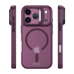 iPhone 18 Pro / iPhone 17 Pro - MagSafe Etteri Morning Fog Skal - Dark Cherry