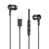 in-Ear USB-C Stereo hörlurar för Samsung / iPhone 15/16/17 och Mobil med USB-C Kontakt Svart