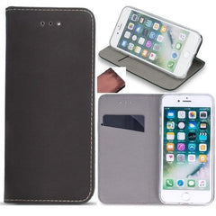 Huawei P10 Lite - SmartTermo Plånboksfodral -Svart/Rosa