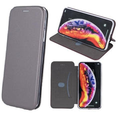 Huawei P30 Lite - Smart Diva Fodral Mobilplånbok - Grå