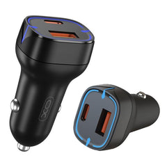 USB-C PD 3.0 / USB QC3.0 Billaddare 20W För iPhone, Samsung