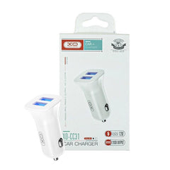 Billaddare Universal 12W Snabbladdning Dual USB 2,4Amp