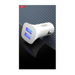 Billaddare Universal 12W Snabbladdning Dual USB 2,4Amp