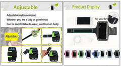 Universal Sportarmband för Mobilstorlek till 5.2" - Svart
