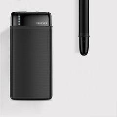 10000mAh Forever Powerbank till Mobiltelefoner & Surfplattor Svart