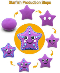 12-Pack Mjuk och Stretchy Bouncing Clay / Fluffy Slime