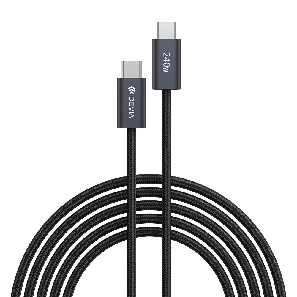 240W Devia Extreme Snabbladdning USB-C till USB-C-kabel – 2m