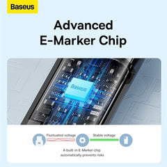 Baseus Tungsten 240W USB-C till USB-C Snabbladdningskabel 3m – För MacBook, Laptops & Mobiltelefon