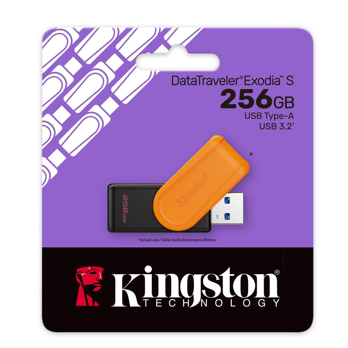 256GB Kingston Exodia USB 3.2 USB-minne Pendrive
