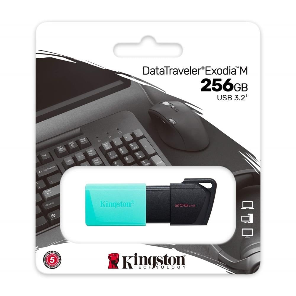 256GB Kingston Exodia USB 3.2 USB-minne Pendrive