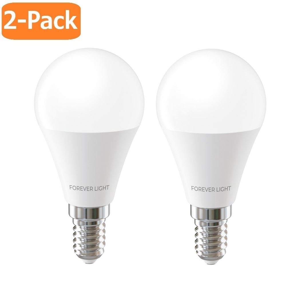 [2-PACK] Forever LED E14 G45 Glödlampa 8.5W 1000lm 6000K Kallvit 72W Ekvivalent