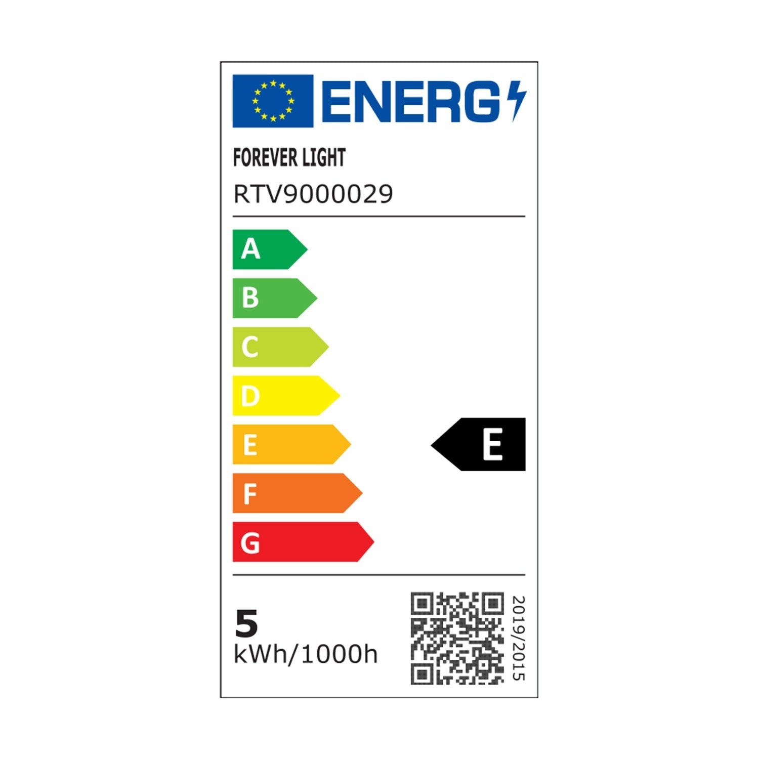 [2-PACK] Forever Light LED E14 C37 Glödlampa 4.8W 630lm 4000K Neutralvit 50W Ekvivalent