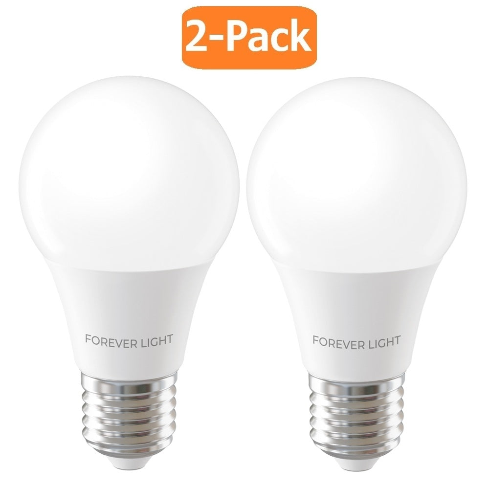 [2-PACK] Forever Light LED E27 A60 Glödlampa 7W 806lm 4000K Neutralvit 60W Ekvivalent