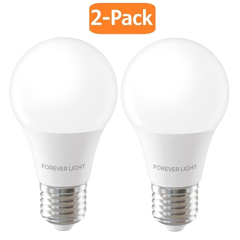 [2-PACK] Forever Light LED E27 A60 Glödlampa 7W 806lm 6000K Kallvit 60W Ekvivalent