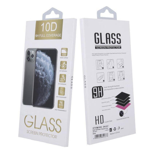 2-PACK iPhone 12 PRO MAX - 10D Helskärm Härdat Glas