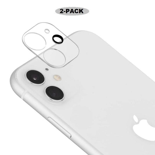 2-Pack - iPhone 11 - 3D Kamera Härdat Glas