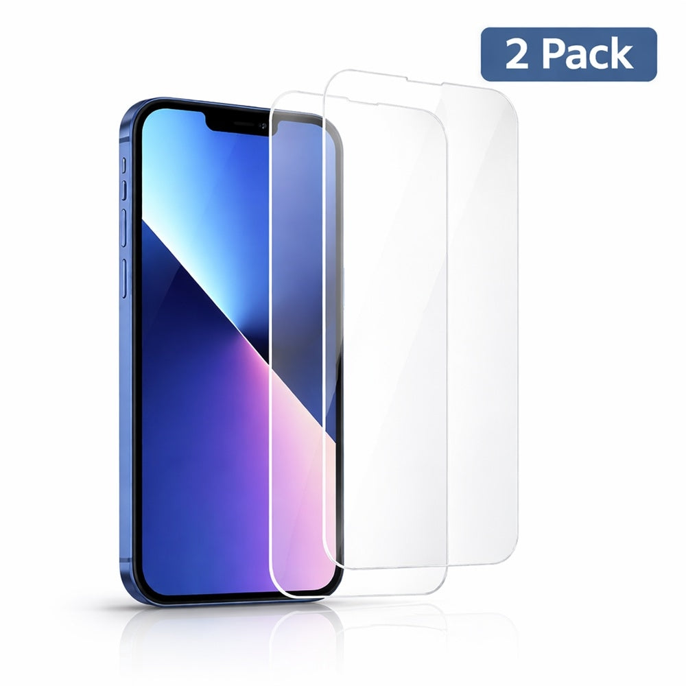 2-Pack - iPhone 14 - Premium 2.5D Härdat Glas Displayskydd