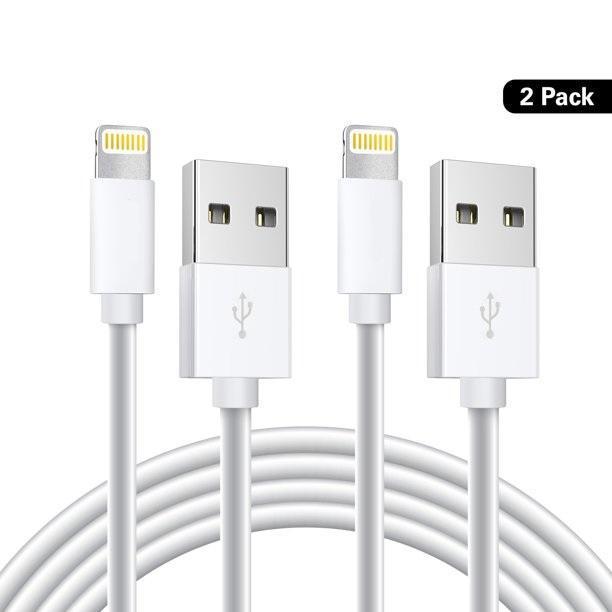 2-Pack iPhone Snabbladdning Lightning kabel för iPhone /iPad