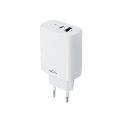 30W Snabbladdare för iPhone / Samsung PD, QC Dual Port USB-C