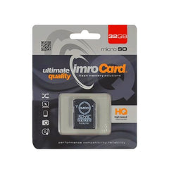 32GB microSDHC Klass-10 UHS-1 Minneskort  + Adapter