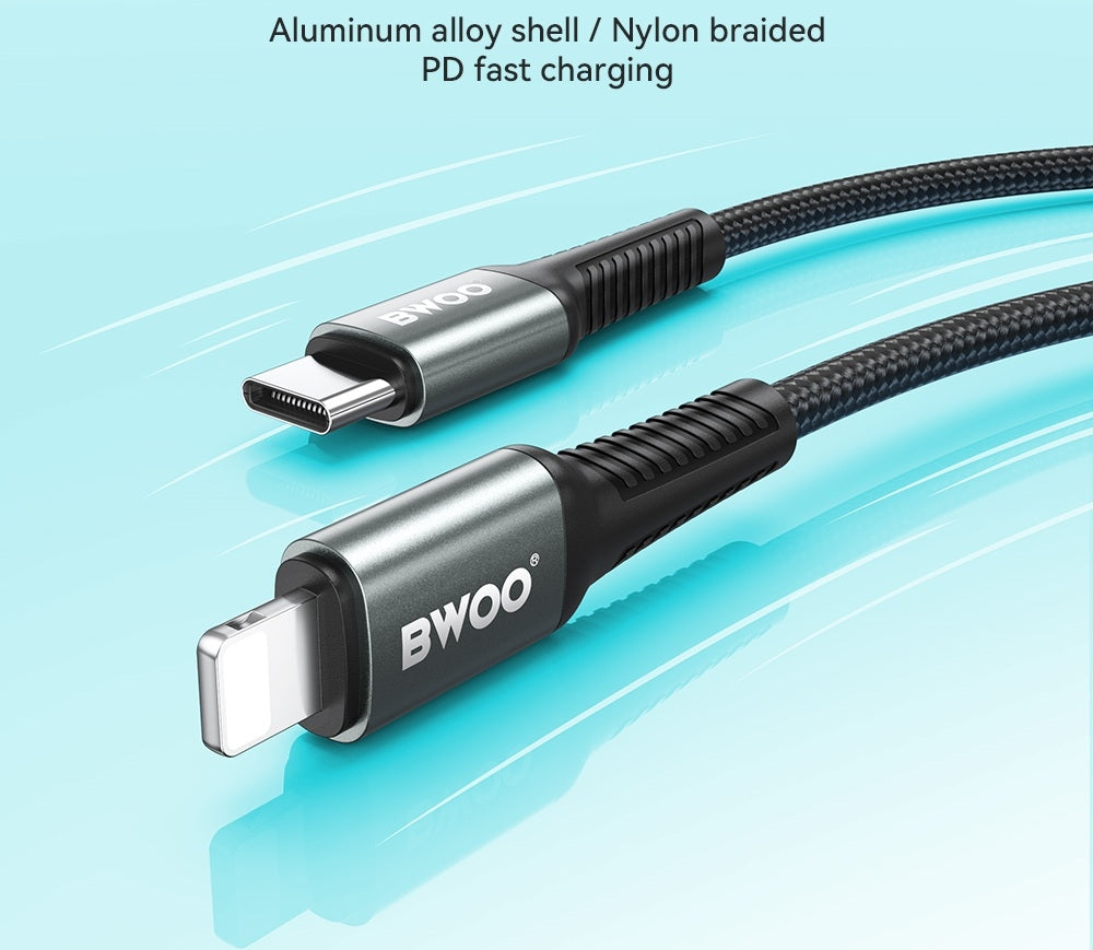 3M Snabbladdning 30W kabel för iPhone 11/12/13/ 14 USB-C till Lightning