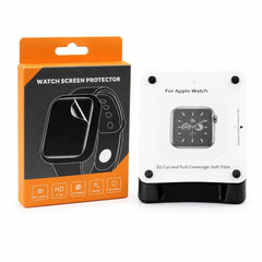 3-Pack Skärmskydd för Apple Watch 41mm – 7H Skyddsfilm 0,2mm med Monteringskit
