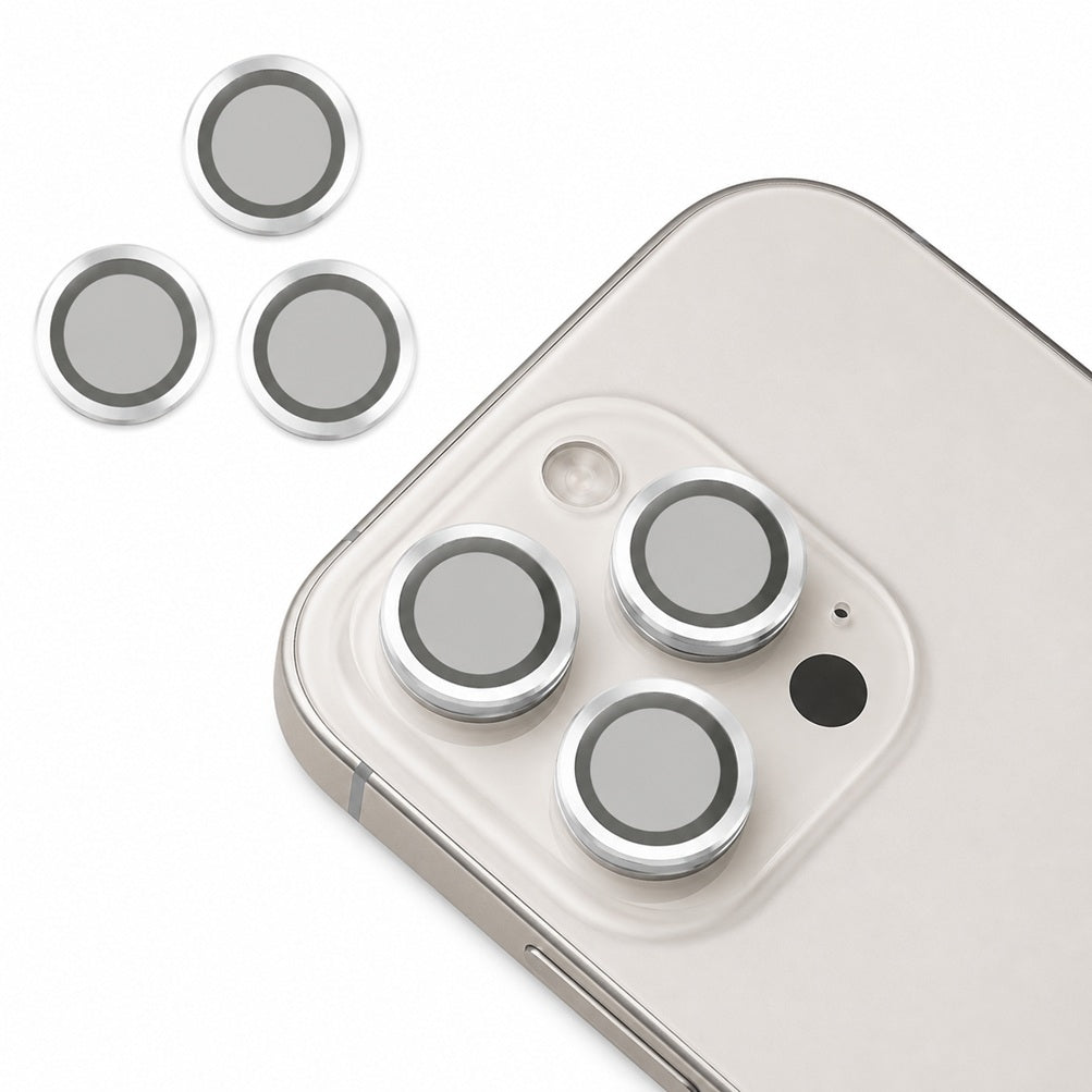 3-Pack iPhone 16 Pro / iPhone 16 Pro Max - 9H kameraskyddsglas