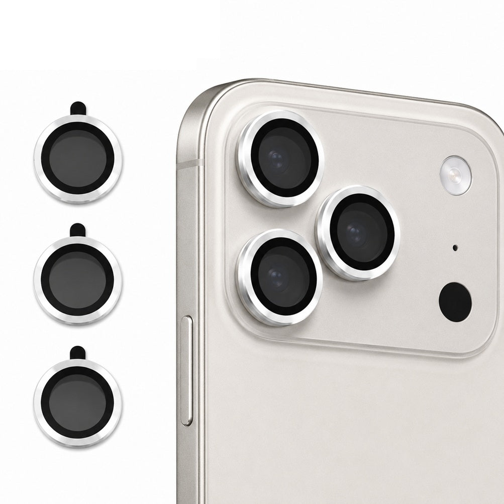 3-Pack - iPhone 17 Pro Max - 9H kameraskyddsglas