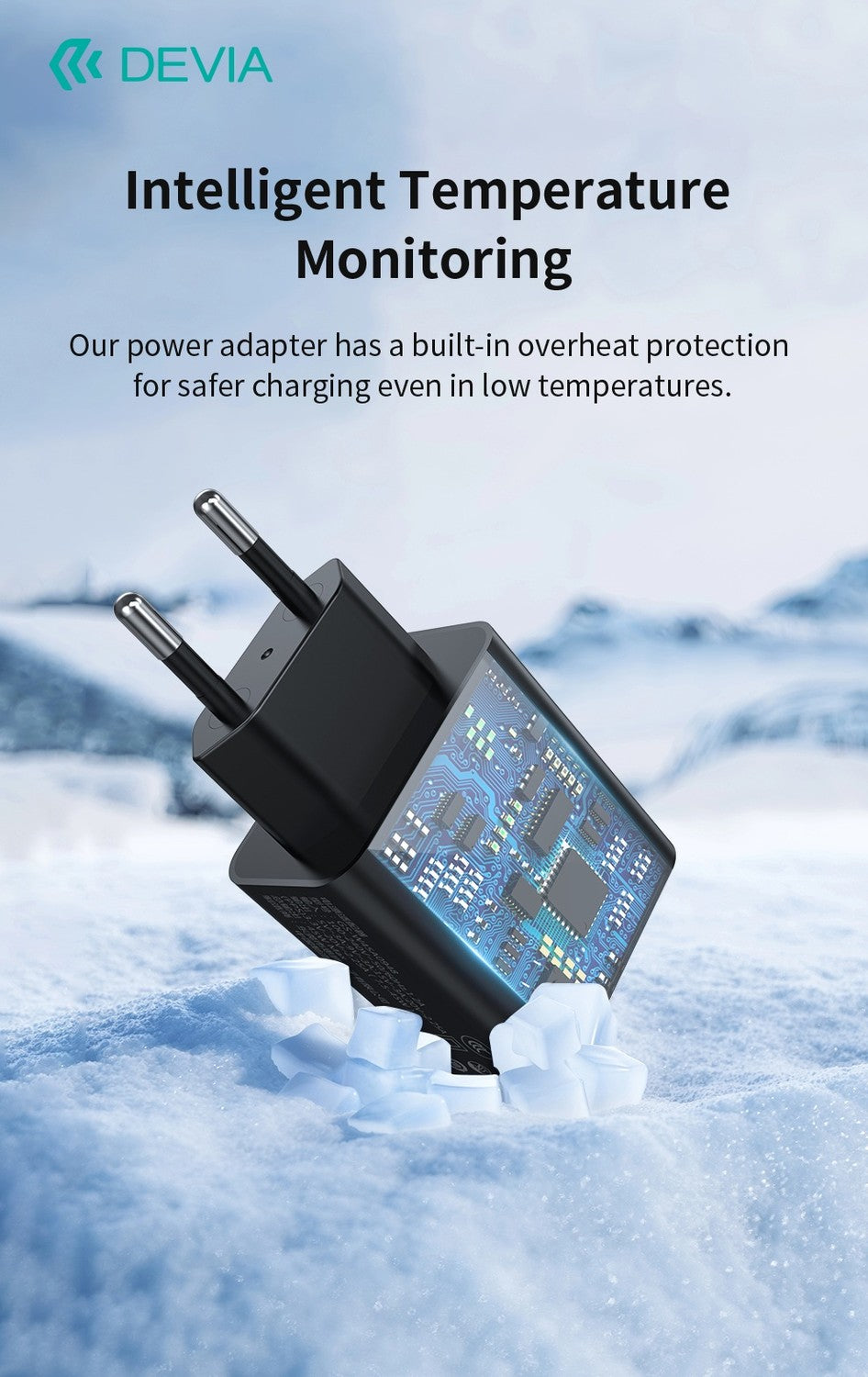 45W USB-C PD snabbladdare – Snabbladdning för mobiltelefoner och surfplattor