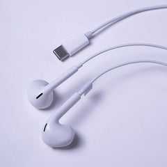 4-Pack USB-C In-Ear Hörlurar med Mikrofon för iPhone 17/16/15, Samsung & USB-C Enheter