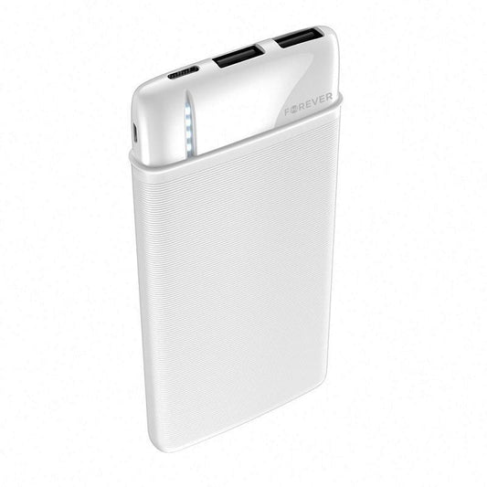 5000mAh Forever Powerbank till Mobiltelefoner & Surfplattor Vit