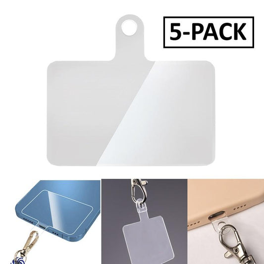 5-Pack Universal Strap insert / bandinsats för mobilskal, nackremsinsats