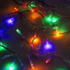 8m String light multicolor 100 LED Forever Julljus