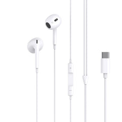 Apple iPhone 15/16/17 kompatibla USB-C In-Ear Hörlurar med Mikrofon EarPods