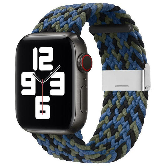 Armband Flätat tyg för Apple Watch 7/6/SE/5/4/3/2 (41/40/38)mm