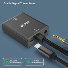 BENFEI HDMI till VGA-adapter Full HD 1080P med 3,5 mm ljudutgång – svart