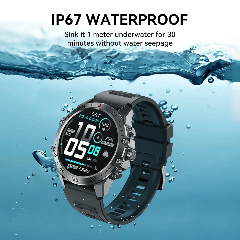 BWOO WA-08 Smartwatch 1.43” AMOLED – Puls, SpO2, Sport, IP67, Bluetooth