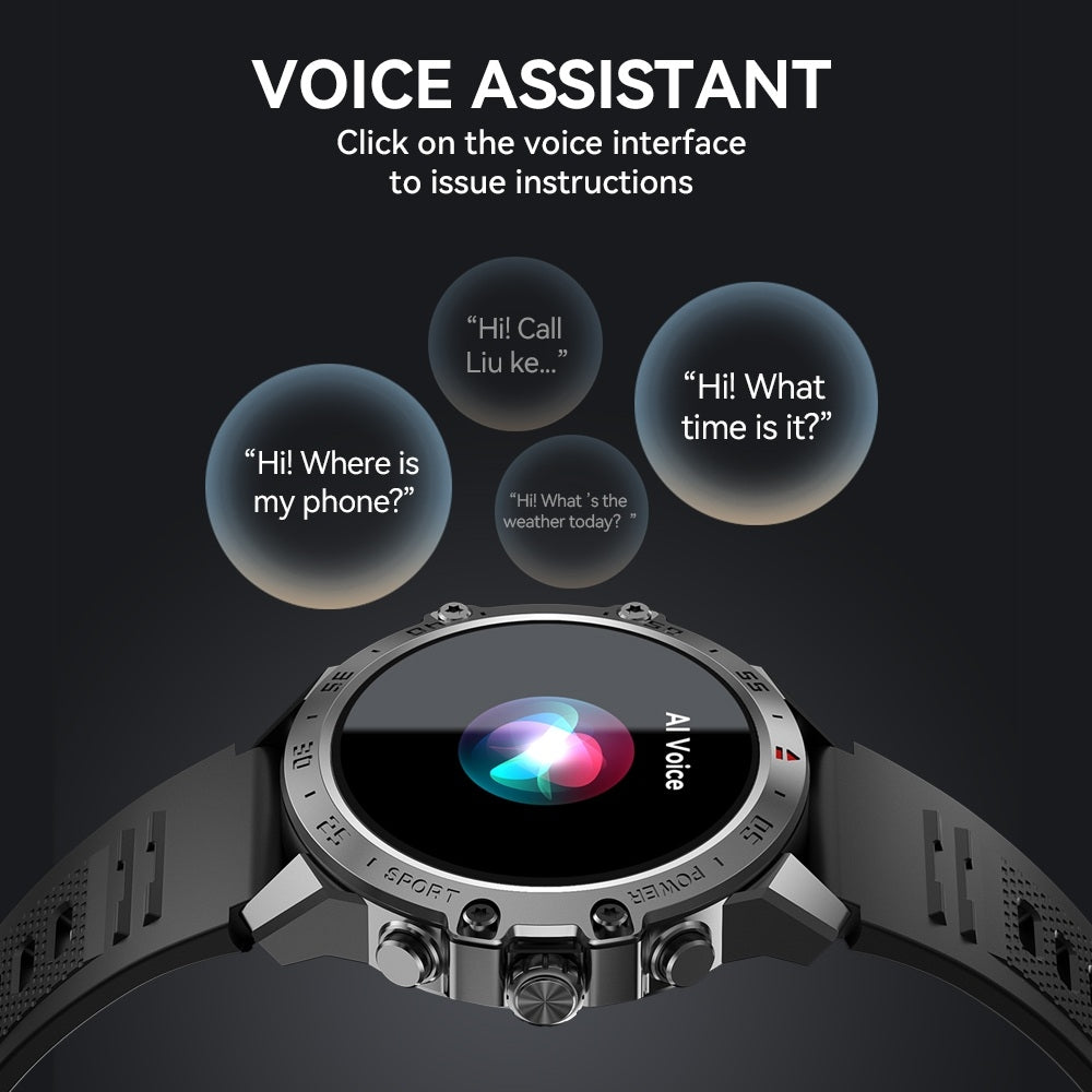 BWOO WA-08 Smartwatch 1.43” AMOLED – Puls, SpO2, Sport, IP67, Bluetooth