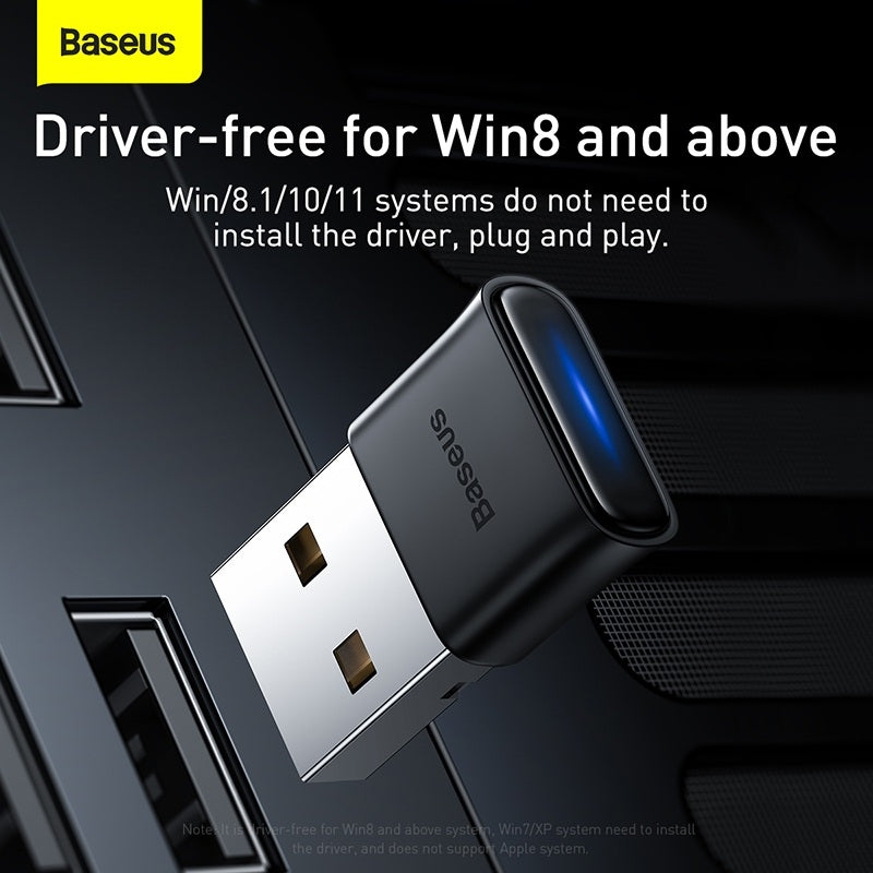 Baseus BA04 Bluetooth 5.1 USB-adapter – Trådlös anslutning upp till 20m