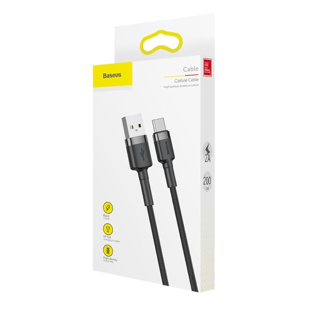Baseus USB-C Snabbladdning Laddningskabel Samsung / Android -2m