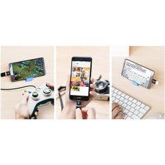 Baseus USB Type-C/ USB-C till USB OTG-Converter Adapter Kontakt