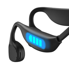 Bluetooth Bone Conduction Trådlös Handsfree hörlurar XO -Svart