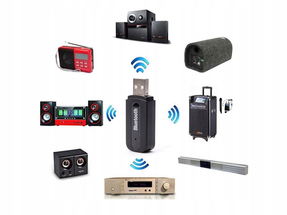 Bluetooth ljudmottagare / Audio Reciver adapter aux/USB uttag