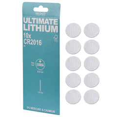 DELTACO CR1620 3V Litium Knappcellsbatteri – 10-pack