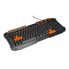 DELTACO Gaming Tangentbord – Anti-Ghosting – USB – UK Layout 120 Tangenter