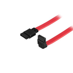 DELTACO SATA/SAS Kabel 0.3m – Vinklad (Ned) till Rak