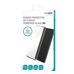 DELTACO Skärmskydd Galaxy Note 20 Ultra – 3D Curved Härdat Glas 9H