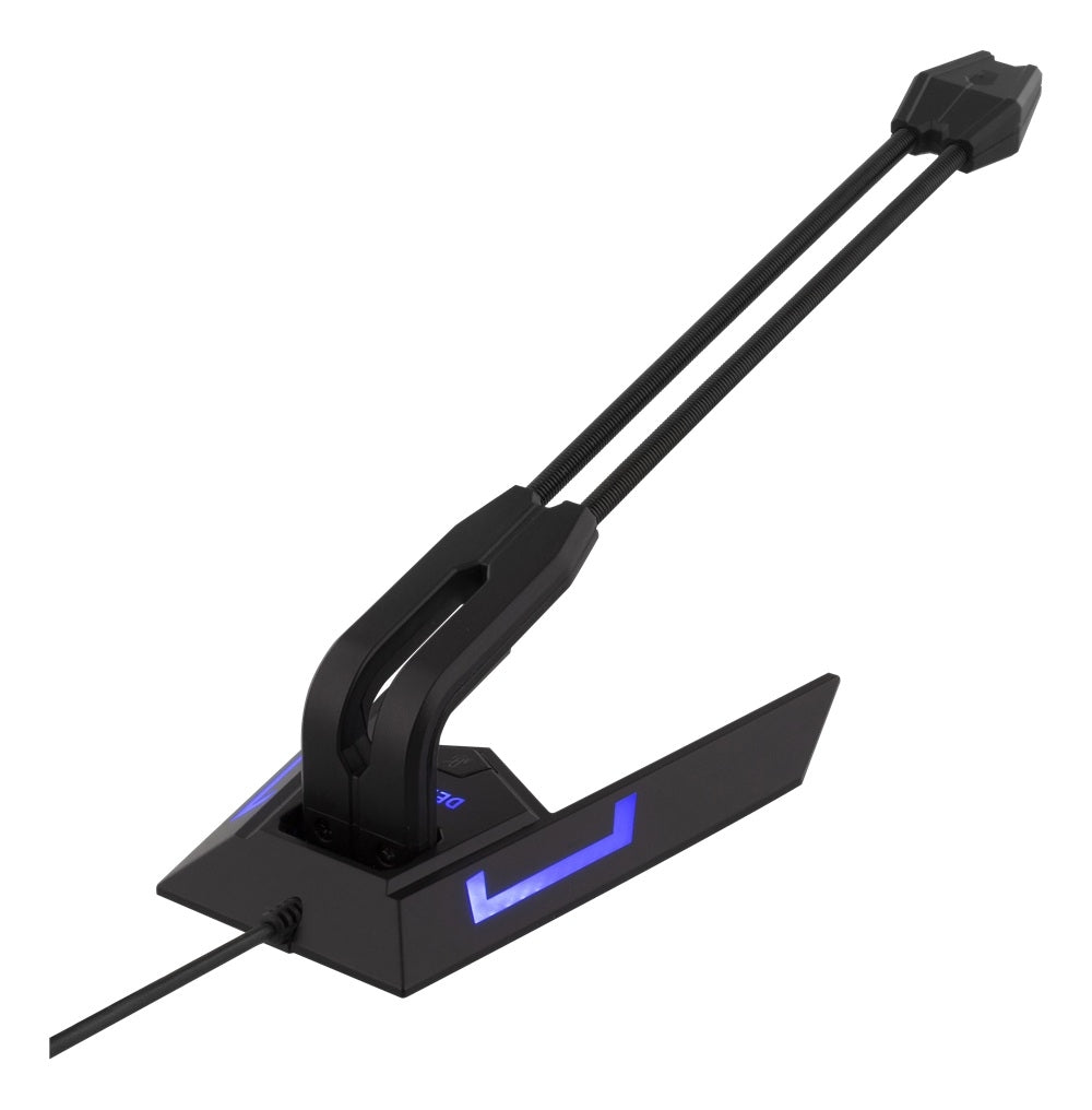 Deltaco USB Desktop Mikrofon – 100Hz–1kHz – -21dB – Justerbar – Plug & Play